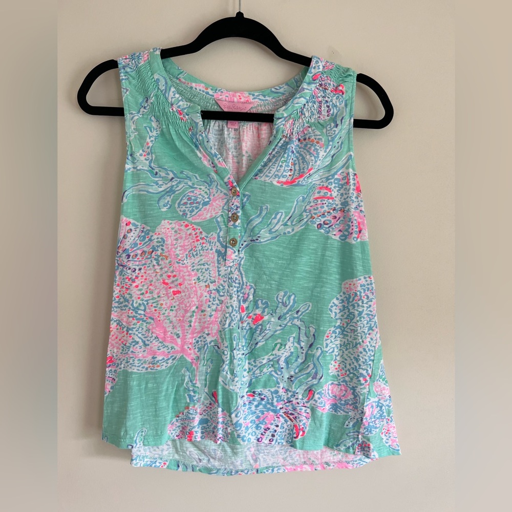 Lilly Pulitzer sleeveless top, small